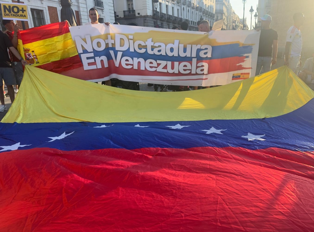 Venezolanos España Maduro