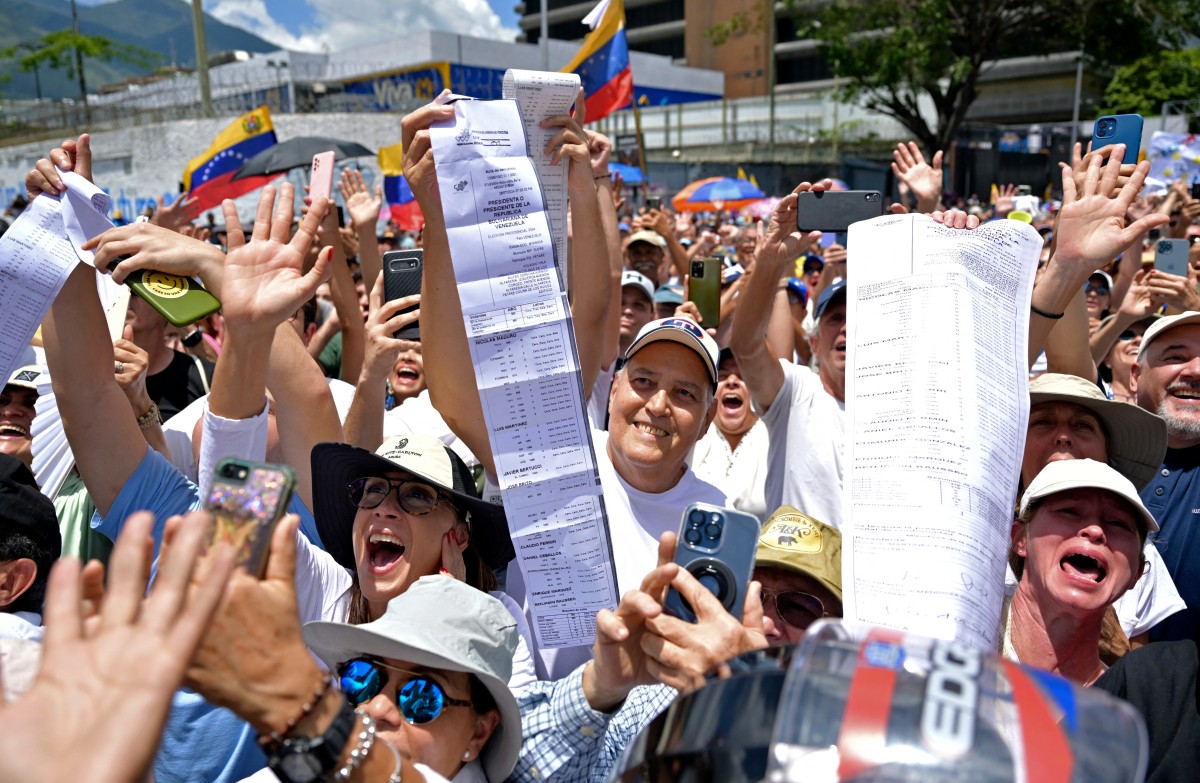 VENEZUELA-ELECTION-OPPOSITION-PROTEST