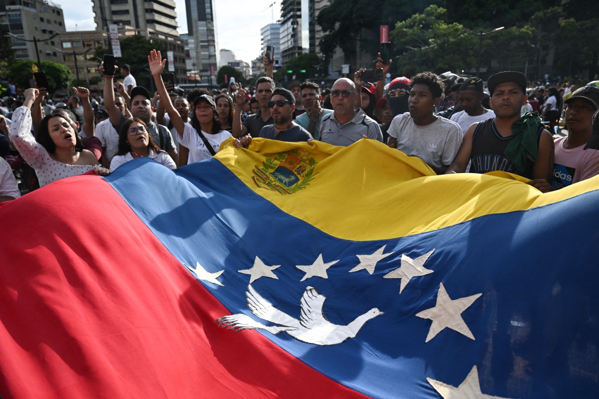 VENEZUELA-ELECTION-VOTE-AFTERMATH-PROTEST