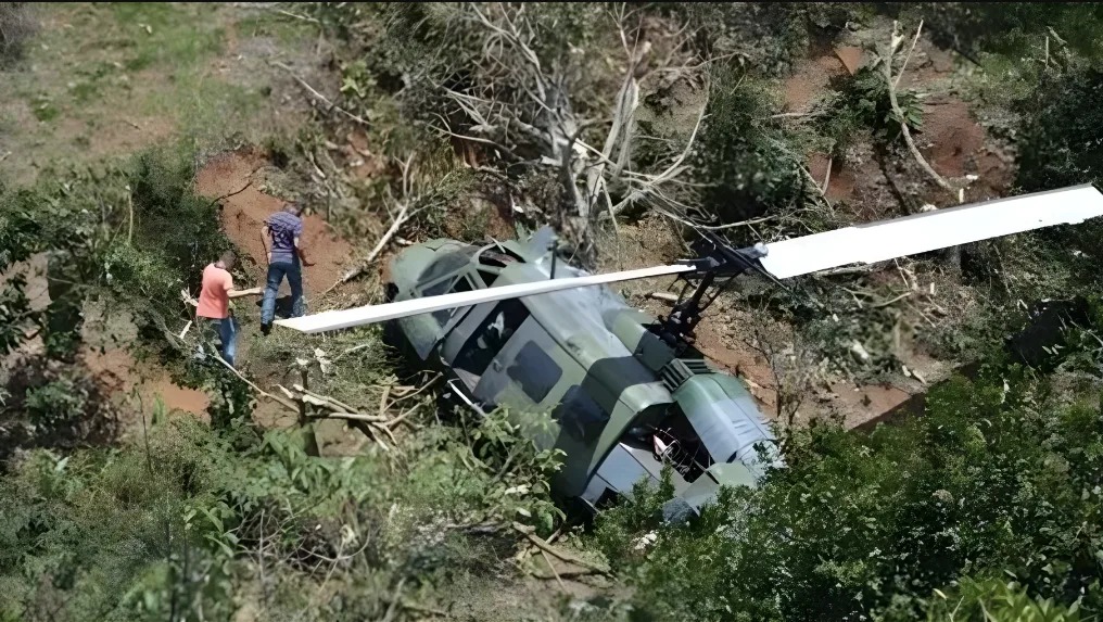 Mueren ocho militares colombianos en un accidente de helicóptero