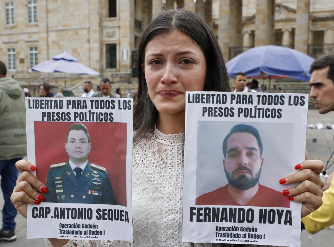 Venezolanos Bogotá Edmundo