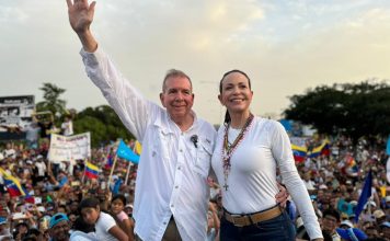 María Corina Machado y Edmundo González Urrutia, el tándem venezolano que acaparó todas las miradas en 2024