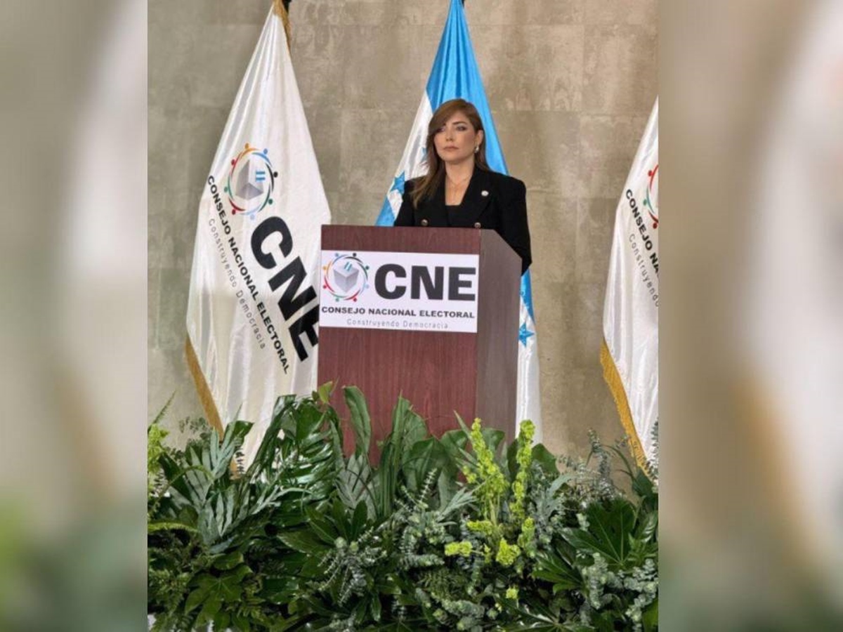 presidenta del CNE, Ana Paola Hall, Honduras