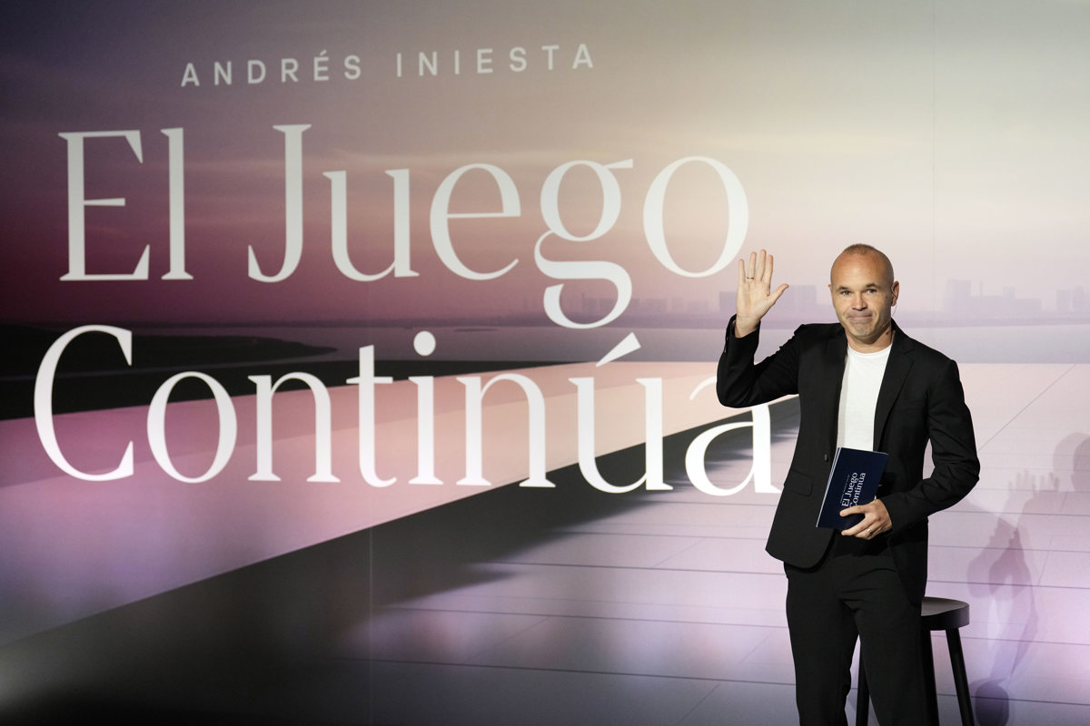 Andrés Iniesta anuncia sus planes de futuro