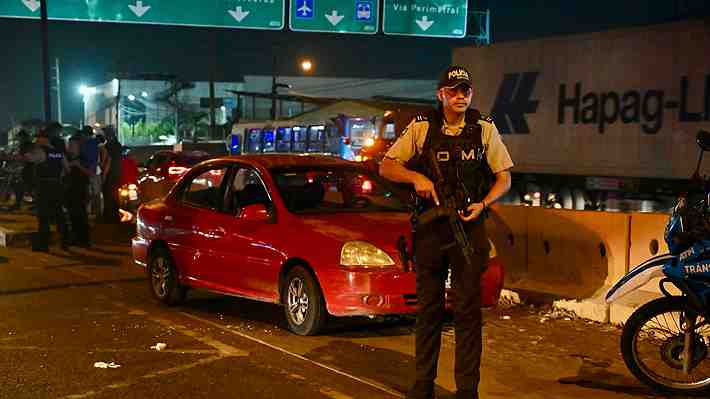 Candidato presidencial de Ecuador denuncia atentado contra auto donde viajaba su hijo