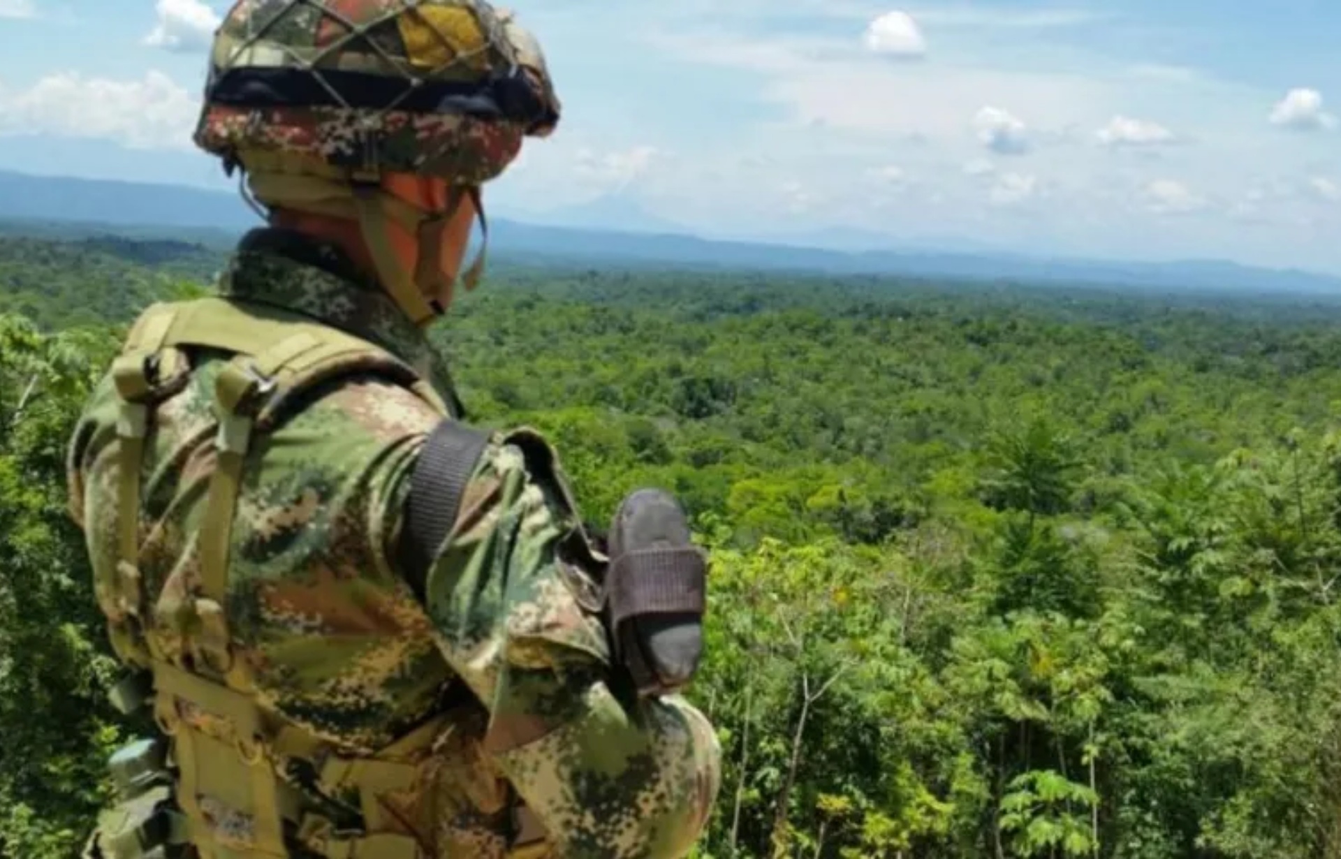 Murió un soldado colombiano por el disparo de un francotirador del ELN