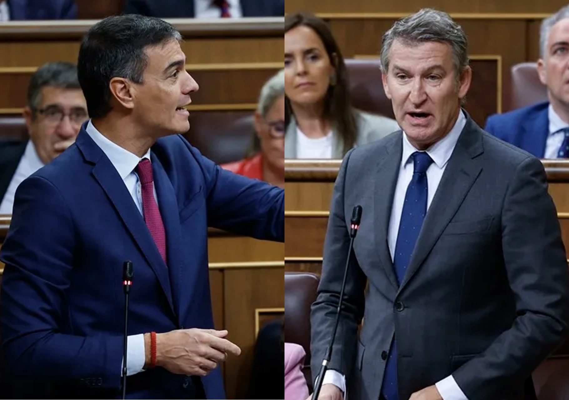 «Sabía lo de Delcy Rodríguez y mintió»: tenso cruce entre Núñez Feijóo y Pedro Sánchez en el Congreso