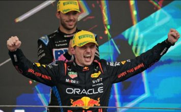 Verstappen sorprendió en Brasil y se acerca al título de la F1