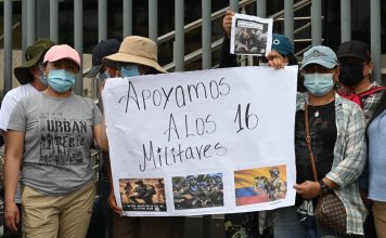 Justicia de Ecuador ordena prisión para militares por desaparición de cuatro menores