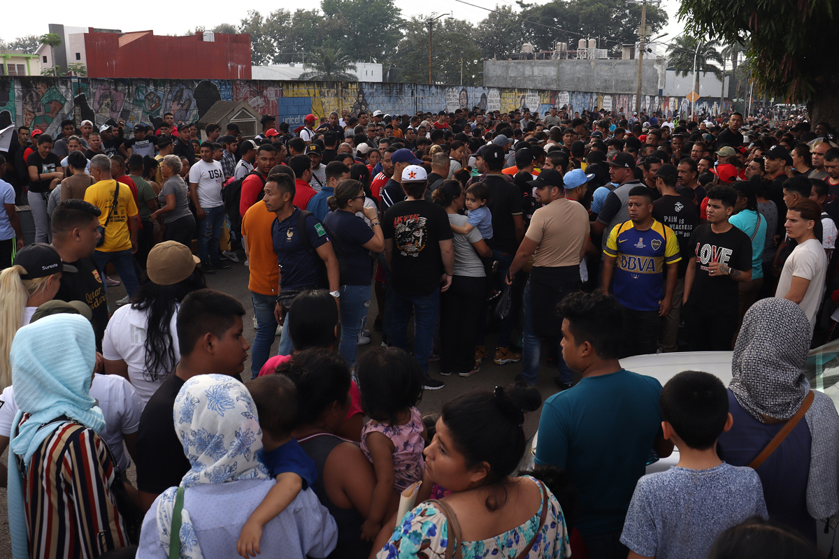 Frontera sur de México se volvió un «tapón» para migrantes», denuncian activistas