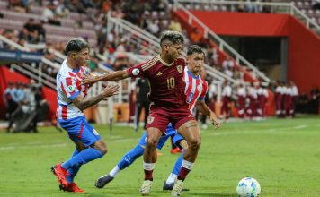 Paraguay eliminó a Venezuela en el Sudamericano Sub-20 con triunfo 1-0