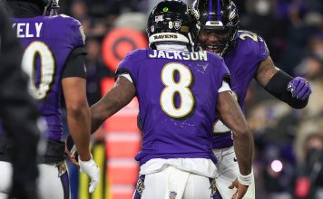 Dos touchdowns de Lamar Jackson en triunfo de los Ravens