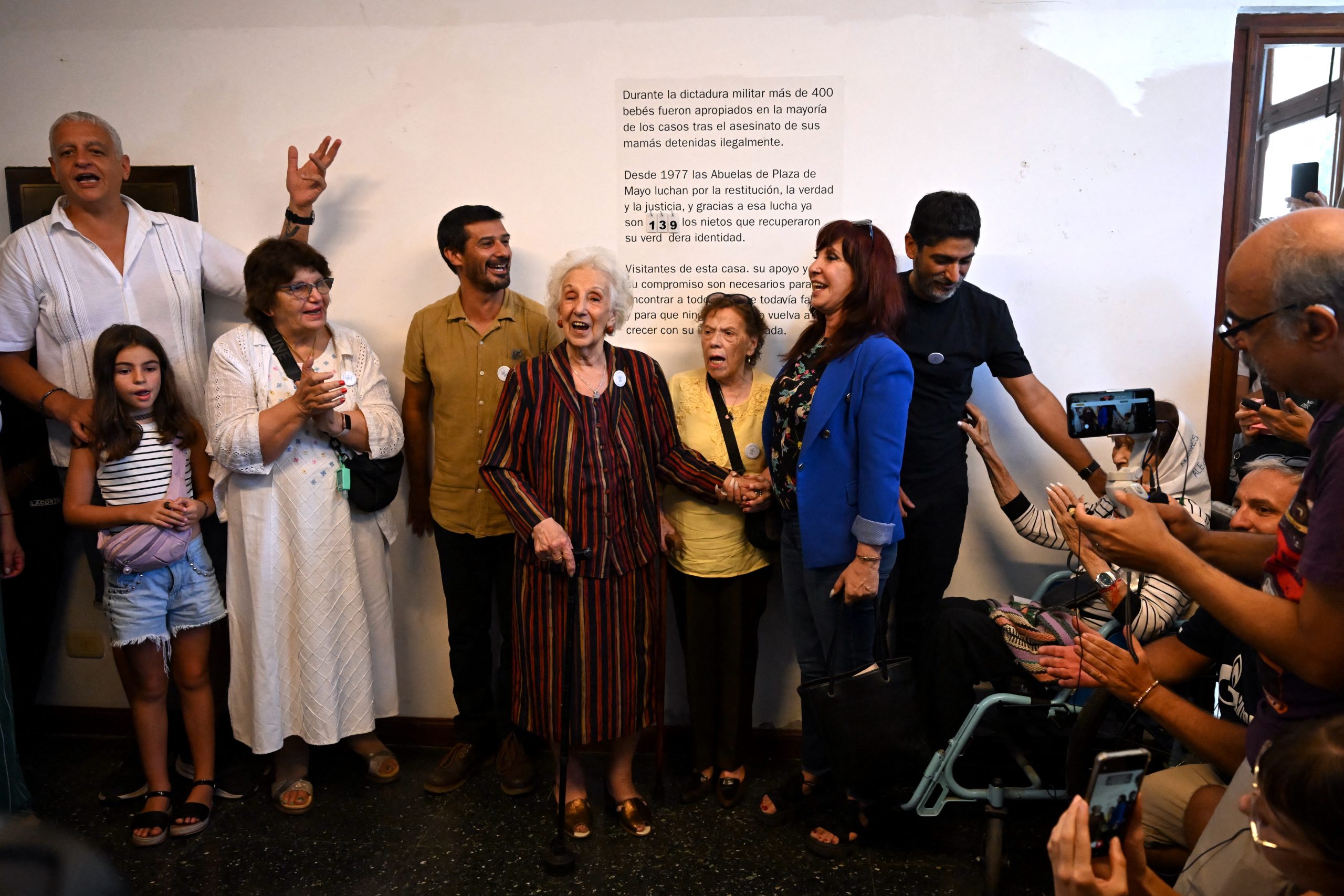 Abuelas de Plaza de Mayo encontraron a la nieta 139