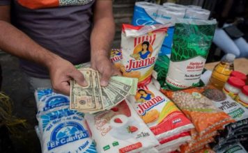 El costo de la canasta alimentaria en Venezuela aumentó a 498,47 dólares mensuales