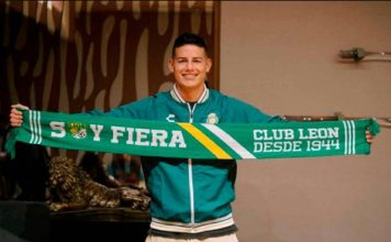 James Rodríguez llegó al Club León de México