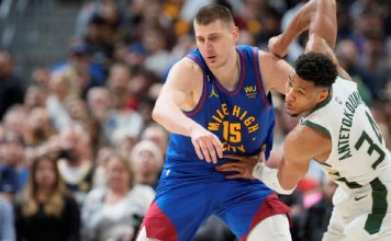 Jokic y Antetokounmpo siguen liderando votaciones del All Stars