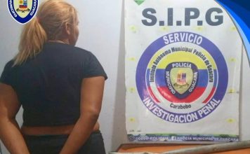 Mujer en Guacara golpeó a su hija de 13 años con un tubo por salir embarazada de su padrastro