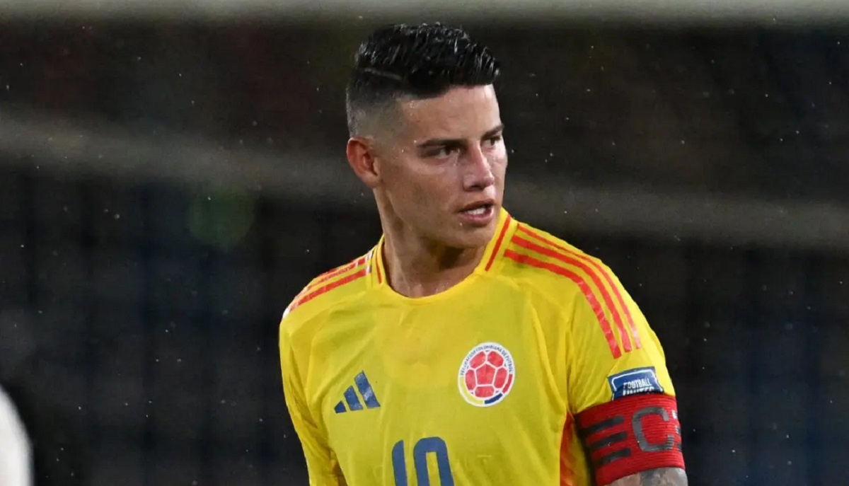 James Rodríguez tiene el sueño de poder jugar el Mundial 2026 con la selección de Colombia Foto Archivo