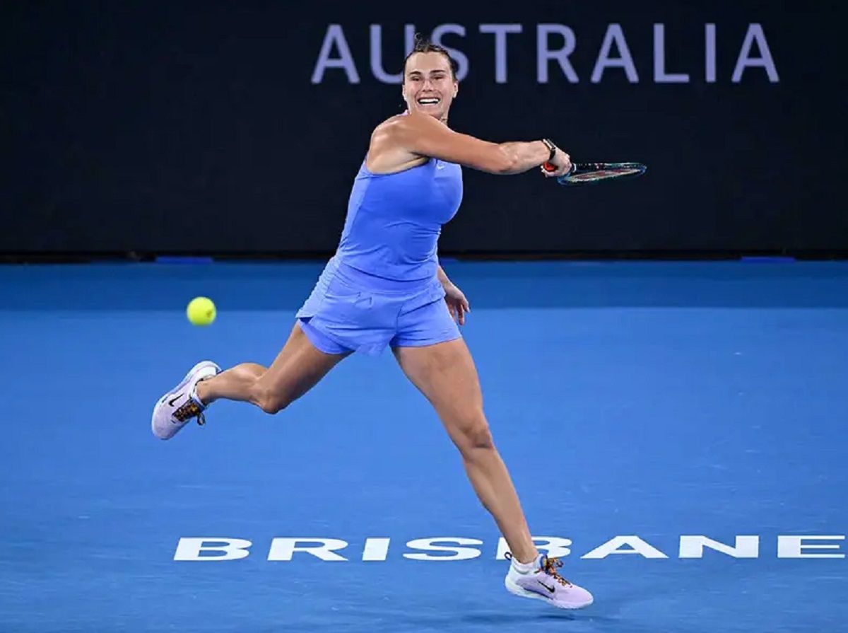 La bielorrusa comenzó el 2025 coronándose campeona en Brisbane Foto Archivo