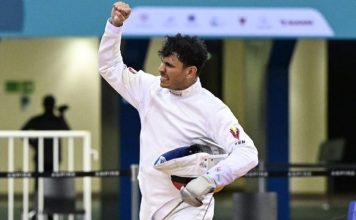 Rubén Limardo se colgó el bronce en el Grand Prix de España