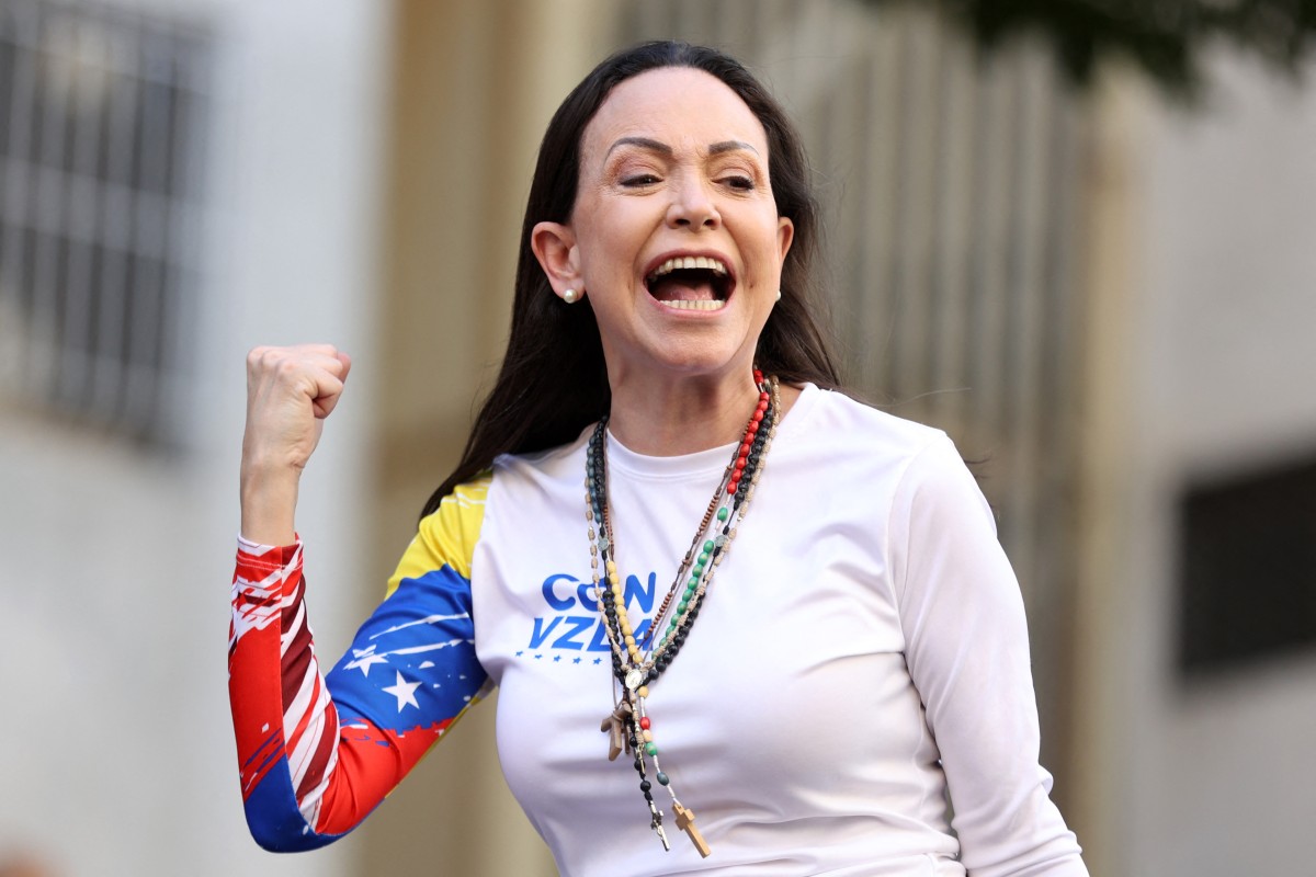 María Corina Machado, tras el acto de juramentación de Maduro este 10 de enero