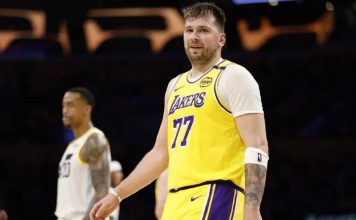 Doncic sufrió su primera derrota con los Lakers