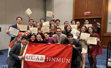 UCAB HNMUN brilló con 10 reconocimientos en el Modelo de Naciones Unidas de Harvard 2025