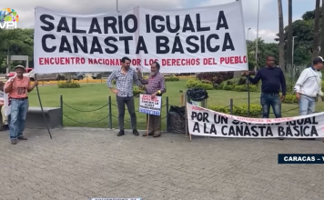“No queremos bonos, queremos salario”: así fueron las protestas en el Día del Trabajador
