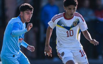 La Vinotinto Sub 17 se prepara en Argentina para el Mundial de Qatar