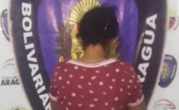 Mujer fue detenida por intentar ingresar droga a estación policial en Aragua