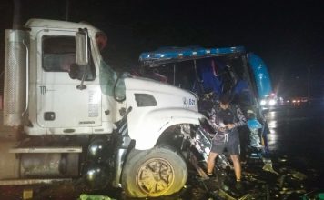 Choque entre autobús y gandola en Aragua deja al menos 21 heridos
