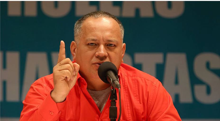 Cabello: «No los vamos a dejar entrar al centro de Caracas»