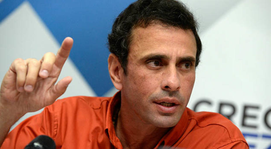 Capriles: «El farsante y golpista no quiere elecciones»