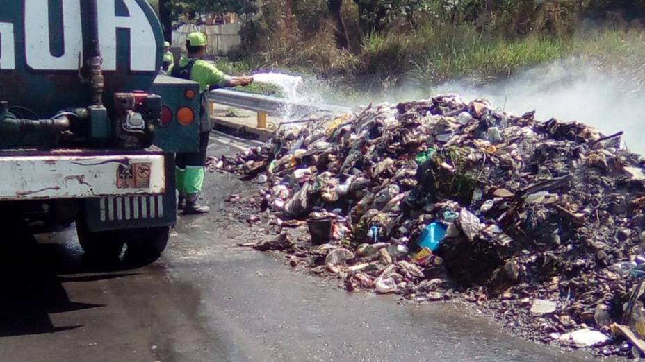 Encapuchados armados pretendían secuestrar camión de Fospuca