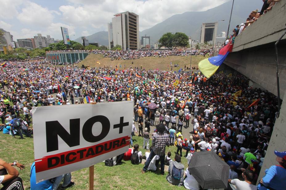 MUD convoca a marchar desde 26 puntos en Caracas el 19 de abril