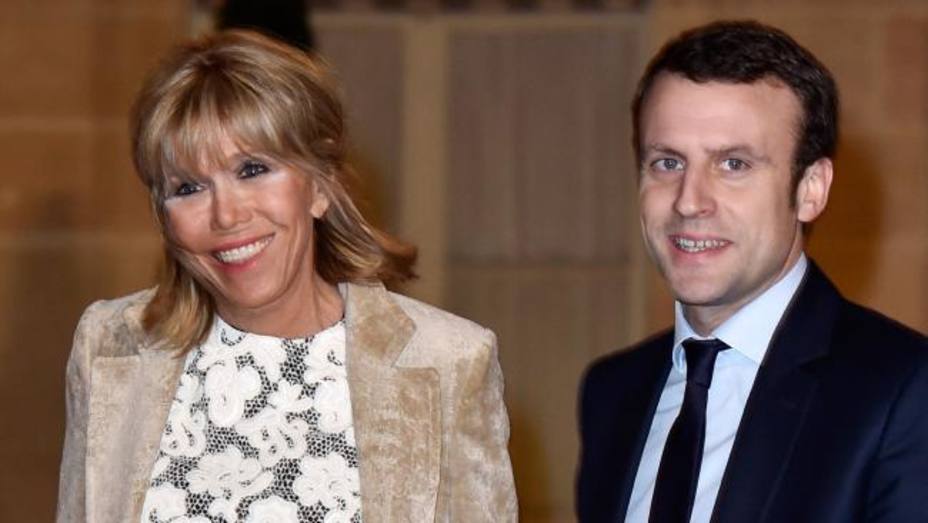 La mujer tras el éxito del candidato presidencial francés Emmanuel Macron