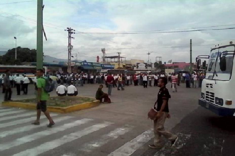 Transportistas de Barquisimeto se concentraron en las calles