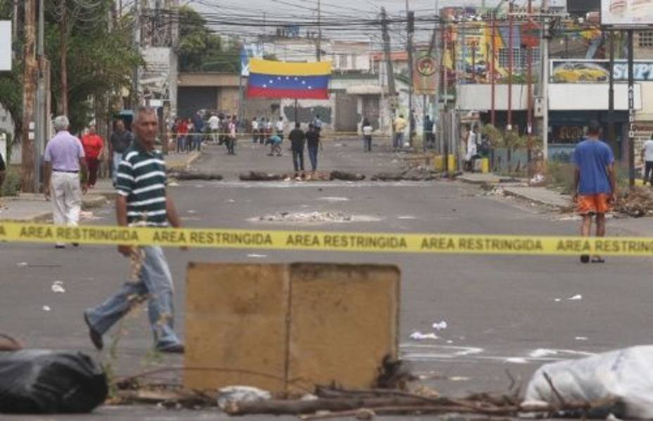 Manifestantes trancaron vías públicas en Zulia