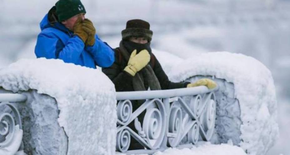 El frío extremo cubren gran parte de Occidente del país y enfrían incluso a  los canadienses más valientes