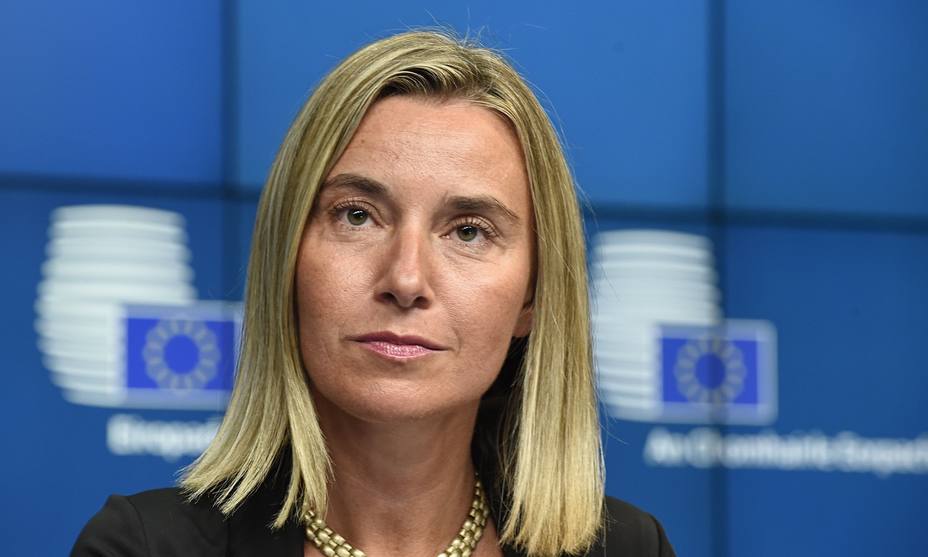 Mogherini ve que diálogo entre gobierno y oposición va «en buena dirección»