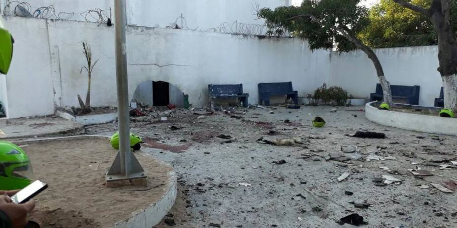 Cinco muertos tras atentado a estación de Policía en Barranquilla