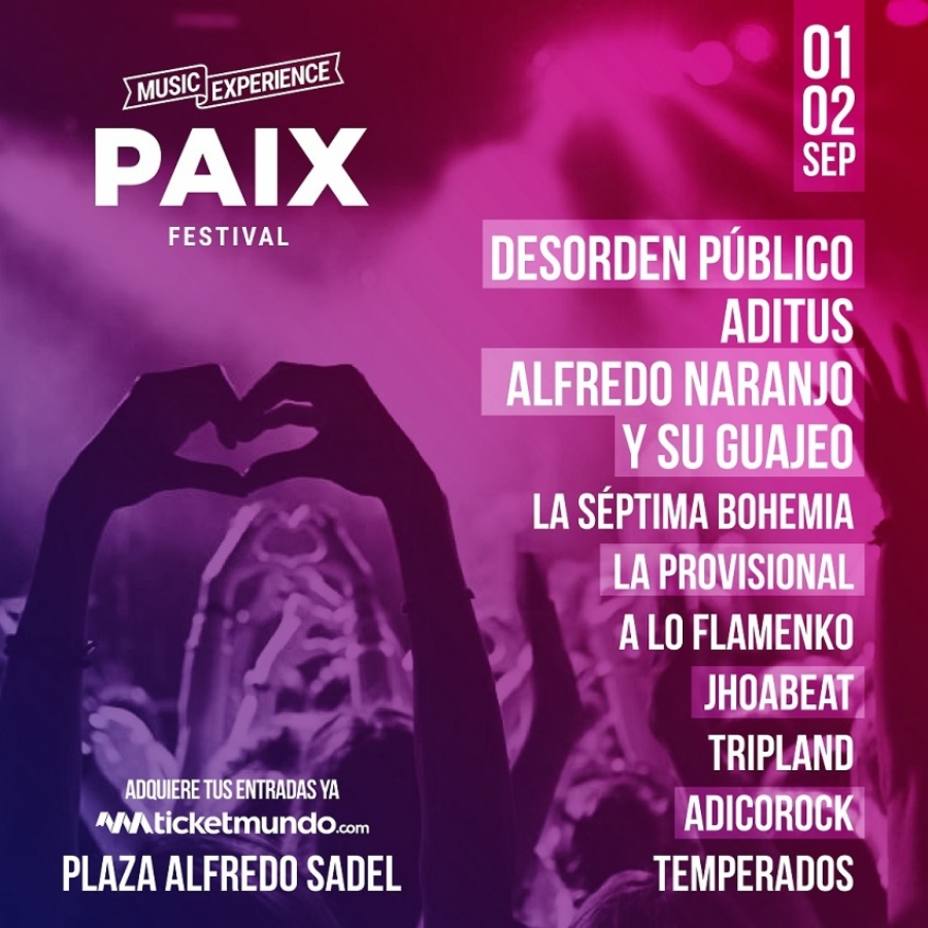 Movistar invita a vivir la experiencia musical del Festival Paix