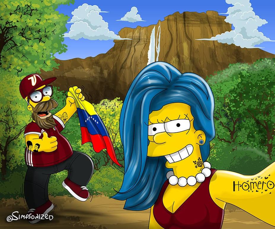 Los Simpson: episodios en los que se hace referencia a Venezuela