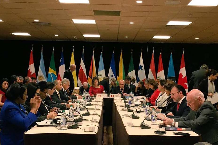 Canadá convocó reunión del Grupo de Lima para tratar situación de Venezuela