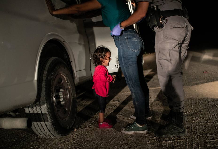 Una imagen de la caravana de migrantes es la foto del año