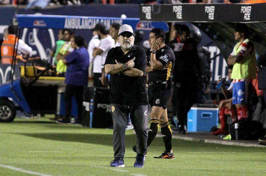 Maradona volvió a fracasar con Dorados en México