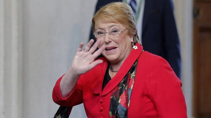 Michelle Bachelet visitará Venezuela