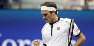 Federer venció en Evans en el duelo más rápido del US Open