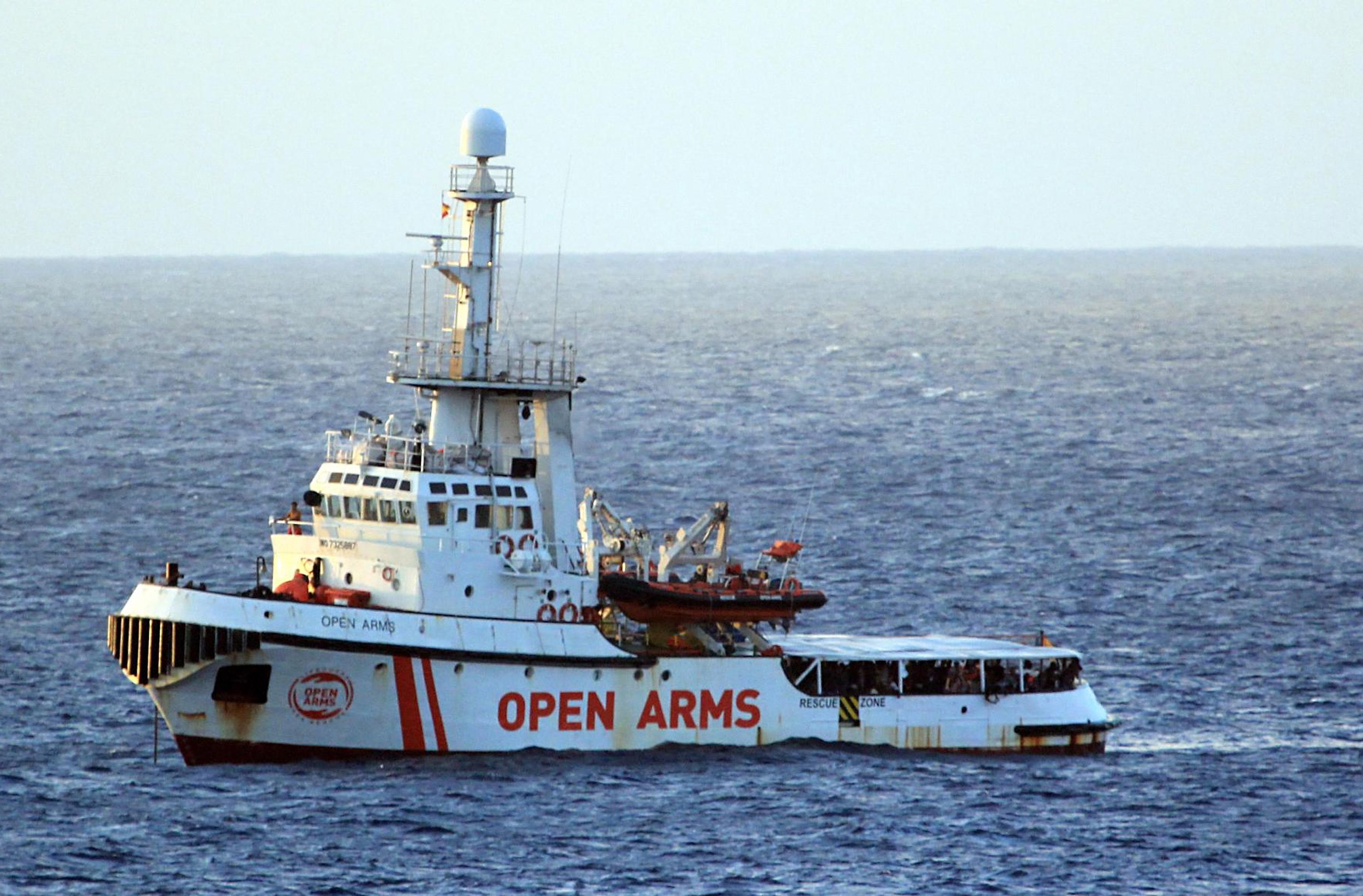 España ofreció Algeciras para acoger al barco humanitario Open Arms