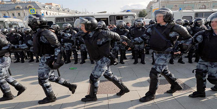 Policía rusa/ Kremlin